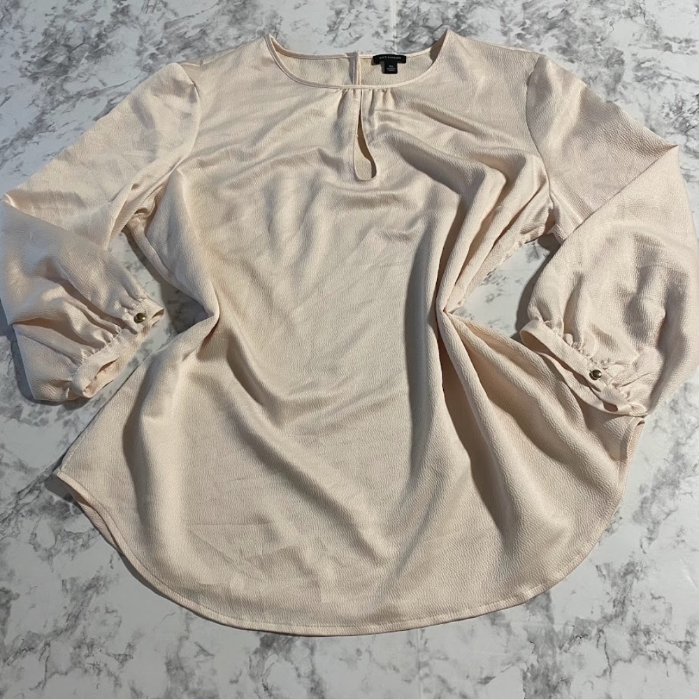 Ann Taylor Cream Blouse